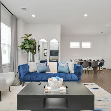 Casa Azure - New Modern 3 Bedroom Med Center, Nrg, Uh ヒューストン エクステリア 写真